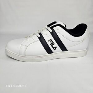 FILA Boca On The 8 Low Sport Sneakers White/Black Men's Size 13 New With Defects